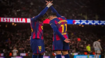 تقدم جديد برشلونة يعيد الصدارة بثلاثية في أوفييدو